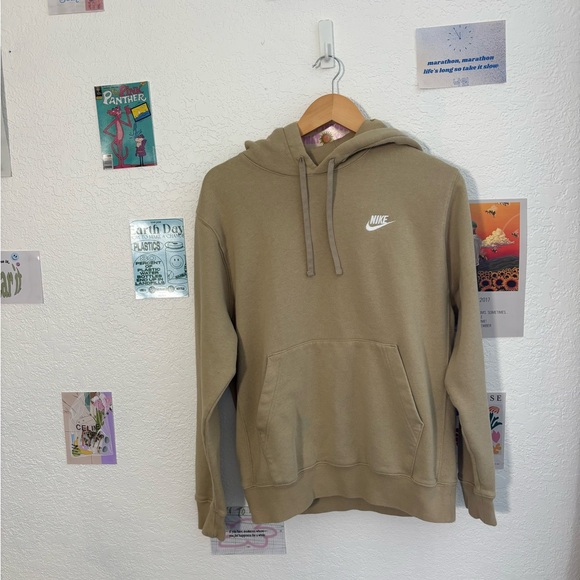 Nike Other - Nike Men's Olive Hoodie Sweater